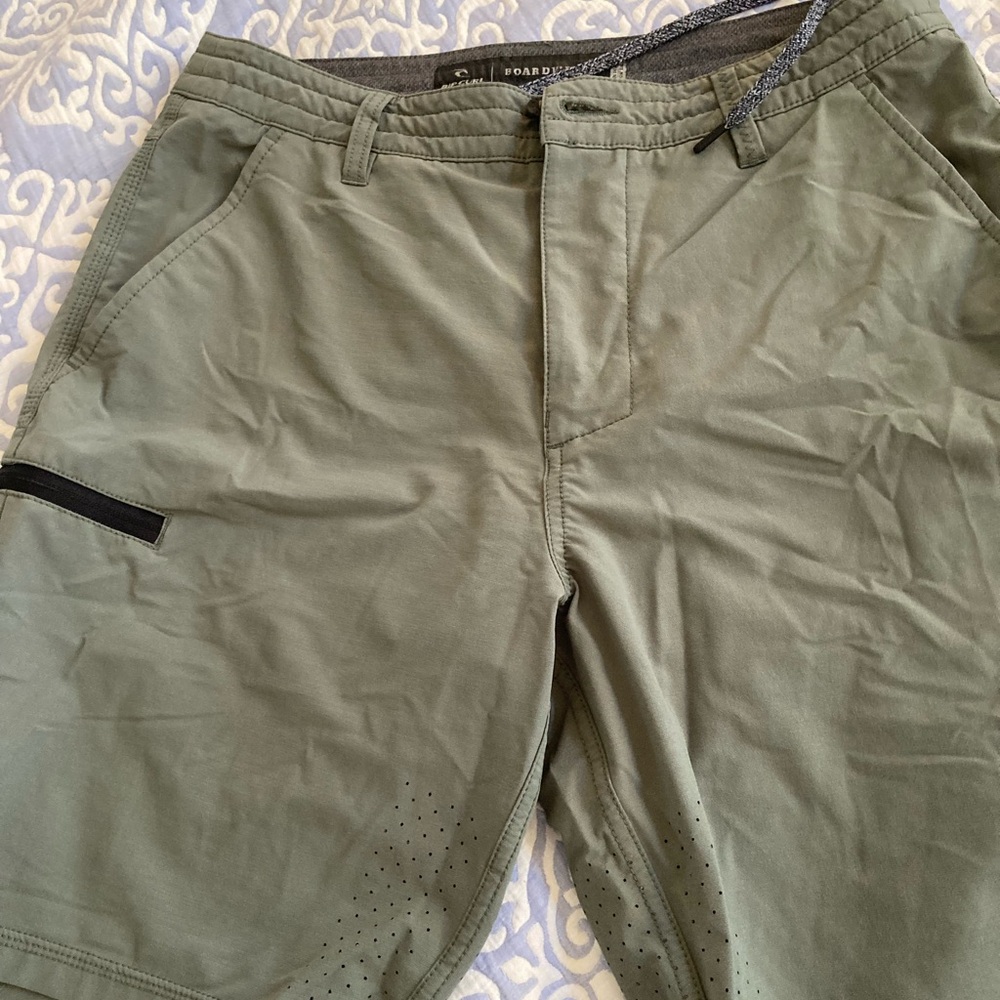 Rip curl green board short. Size 30